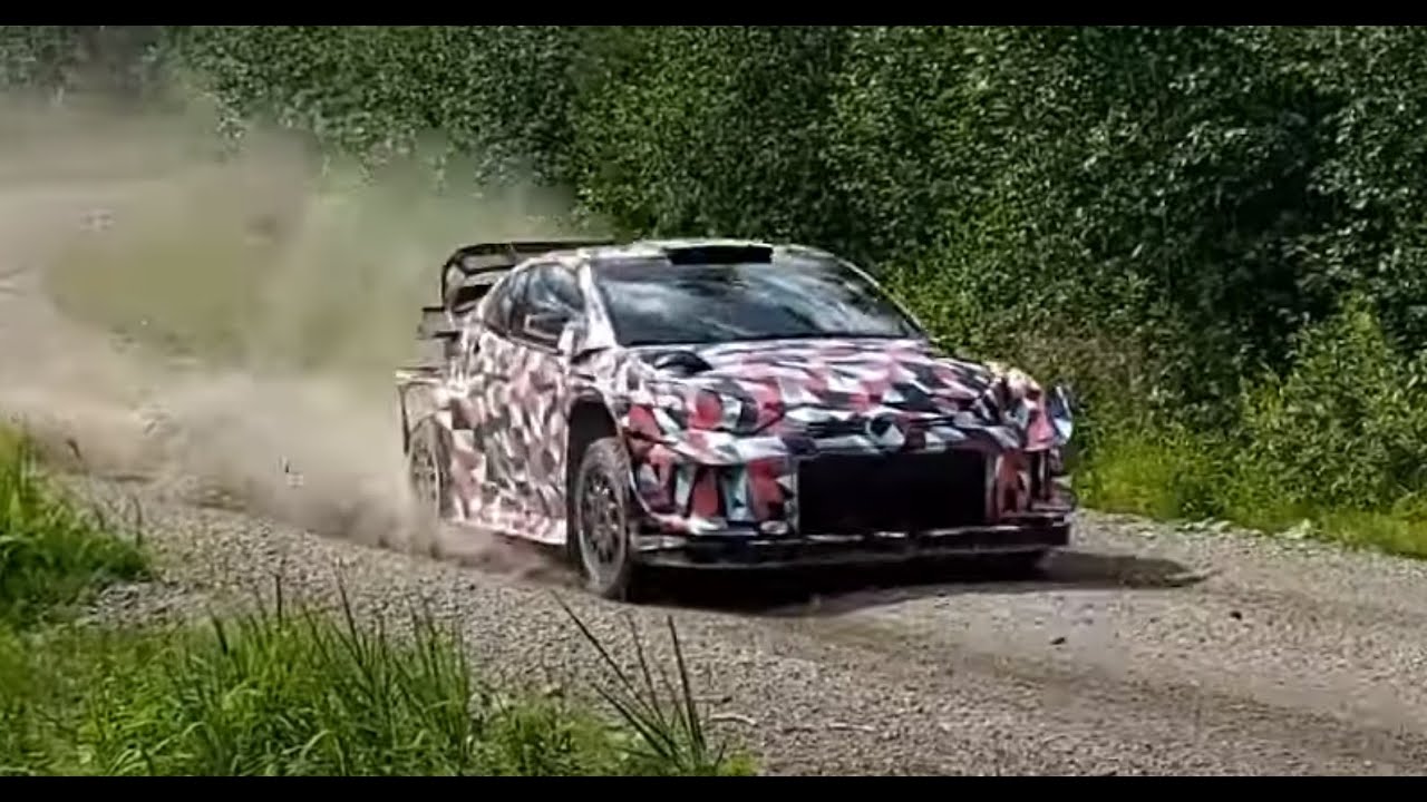 Toyota Yaris Rally1 WRC 2022 test in Finland (Katsuta & Hänninen)