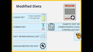 2.3.5 Modified Diets Mechanically Altered Diets