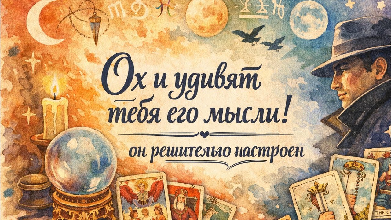 ЧТО ОН ДУМАЕТ СЕГОДНЯ 💭 ЕГО МЫСЛИ ОБО МНЕ ⁉️🔥❤️🚀 #тароегомысли #гадание #раскладтаро #таро #tarot
