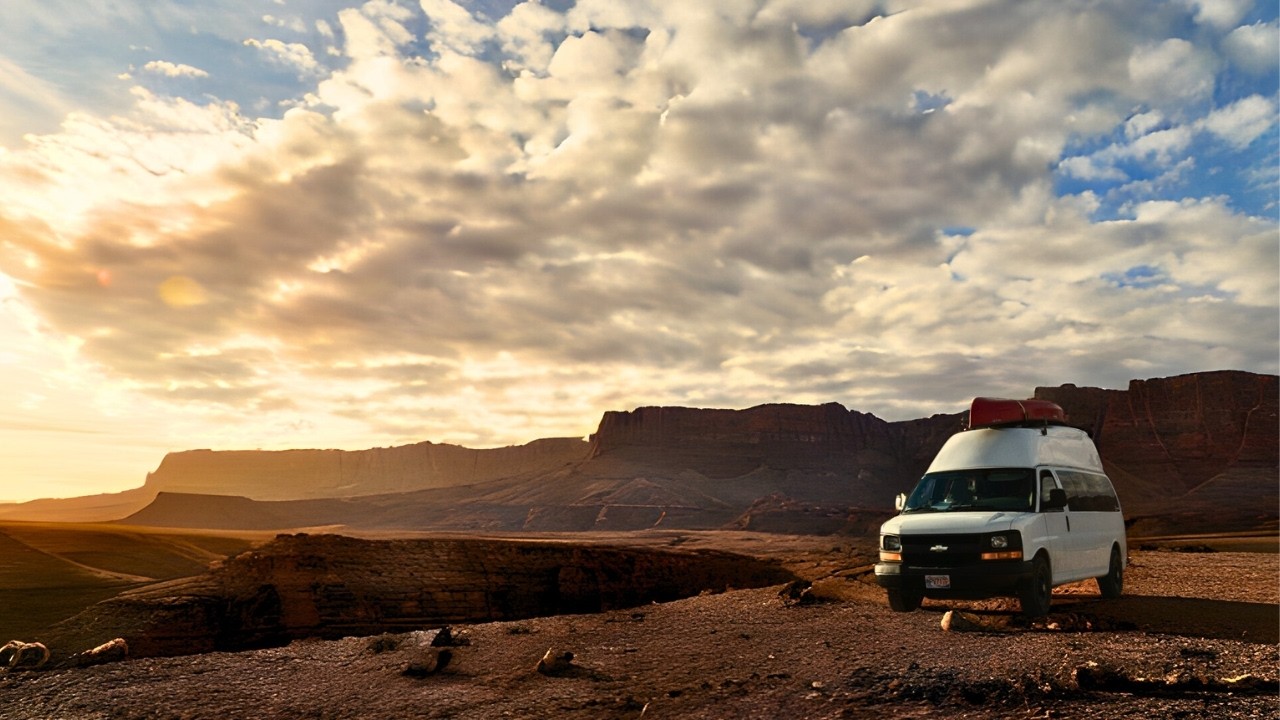 Living in a Van for the Winter in the Arizona Desert | Exploring Historic 'Ghost Towns'