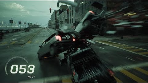 The Matrix Awakens PS5 - 100+MPH Pickup Trucks VS Cars Crash - Unreal Engine 5 - Part 51