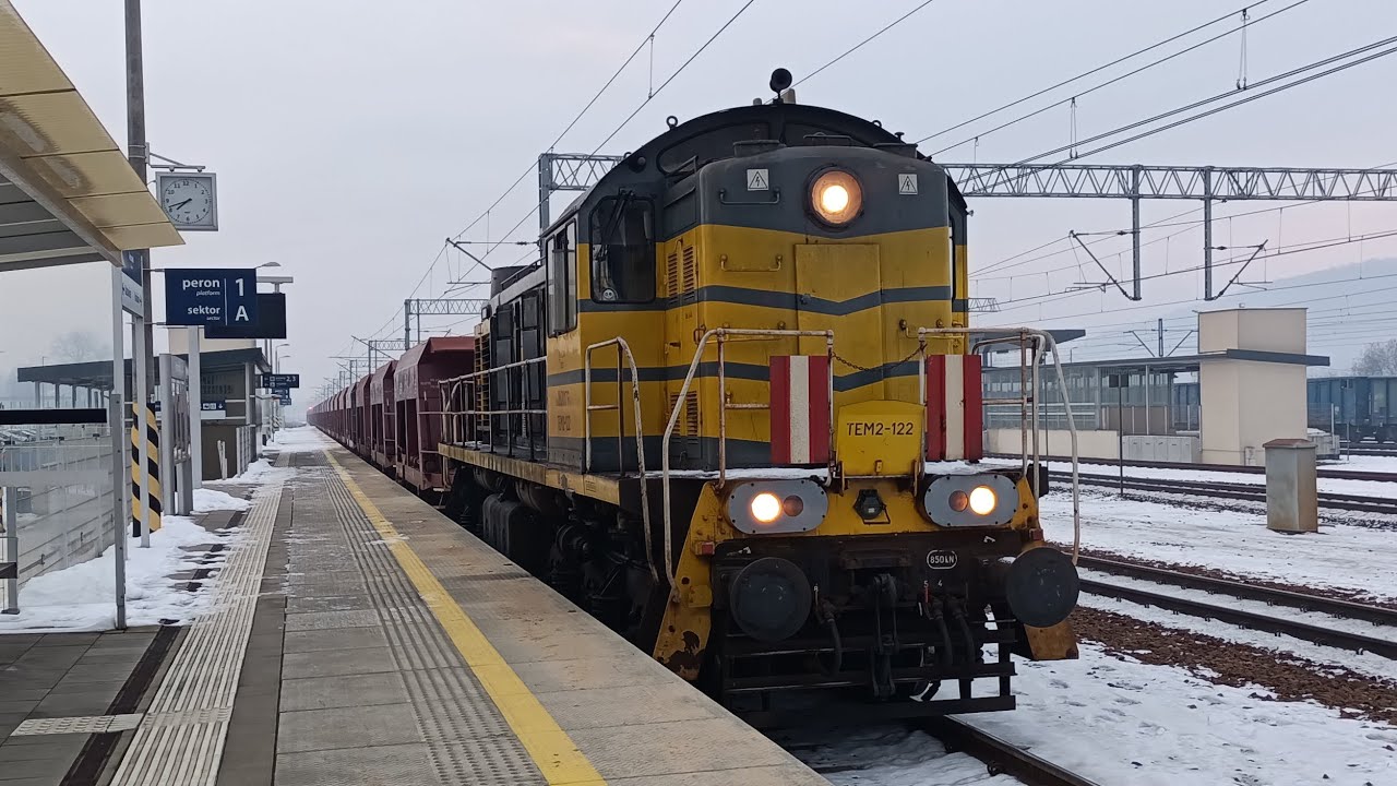 Cztery rozruchy pociągów towarowych w Krzeszowiach