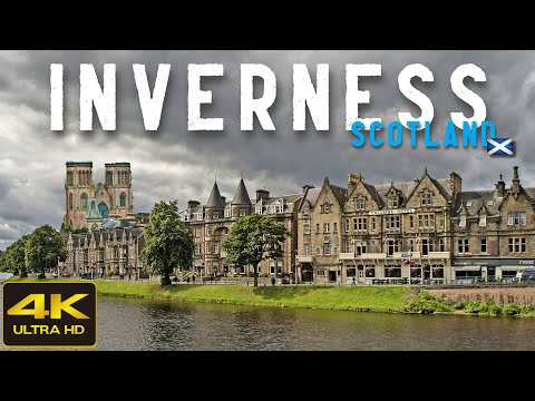 Inverness Scotland Walking Tour 4K, July 2023