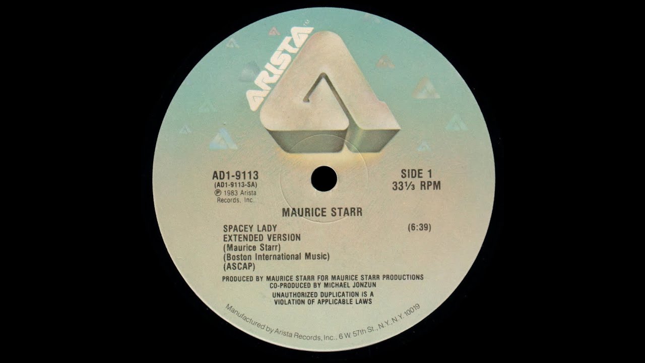 Maurice Starr - Spacey Lady - Extended Version '83