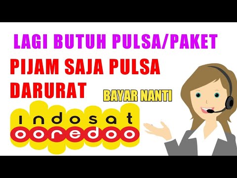 CARA MENDAPATKAN PULSA DARURAT GRATIS INDOSAT - Pulsa S.O.S. 