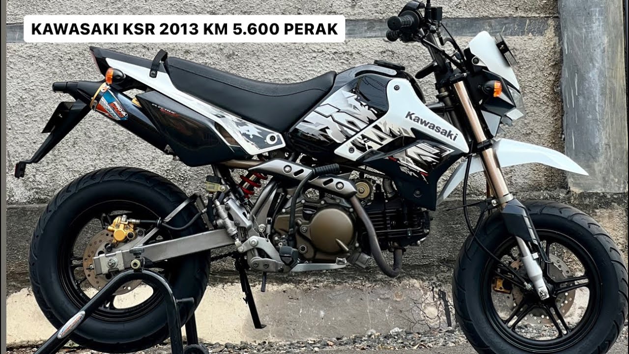 MASUK STOCK (KAWASAKI KSR 2013 KM 5.600 PERAK)