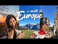 Europe Travel Vlog || Italy, Switzerland, Germany, France ✨