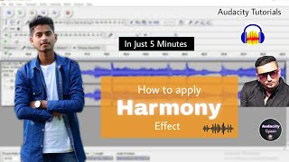 How to make harmony effect in just 5 minutes | Audacity Tutorials #14 | Vocal Harmony screenshot 1