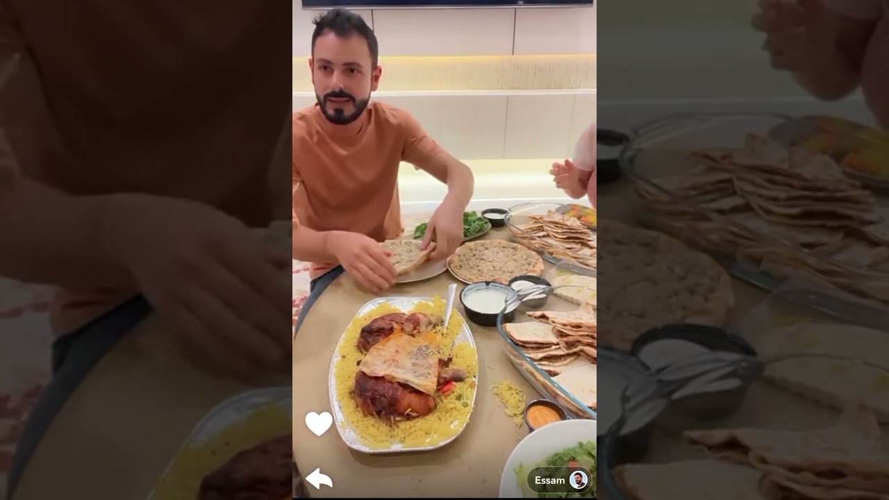 نور وعصام وصينا على اكل جاهز فروج مشوي