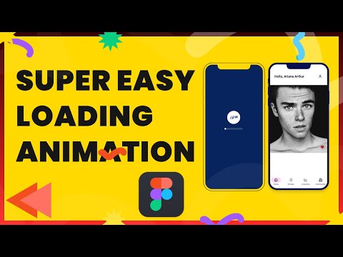 Animating Mobile LOADING Screens in FIGMA