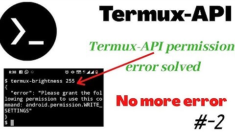 Termux-API commands not working problem solved #coderspixel #coderspixeltermux