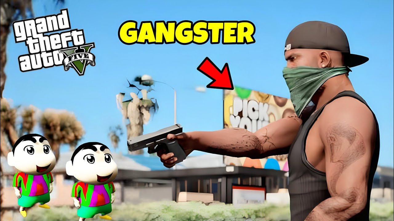 GTA 5 FRANKLIN THE BIGGEST GANGSTER 😯 IN LOS SANTOS