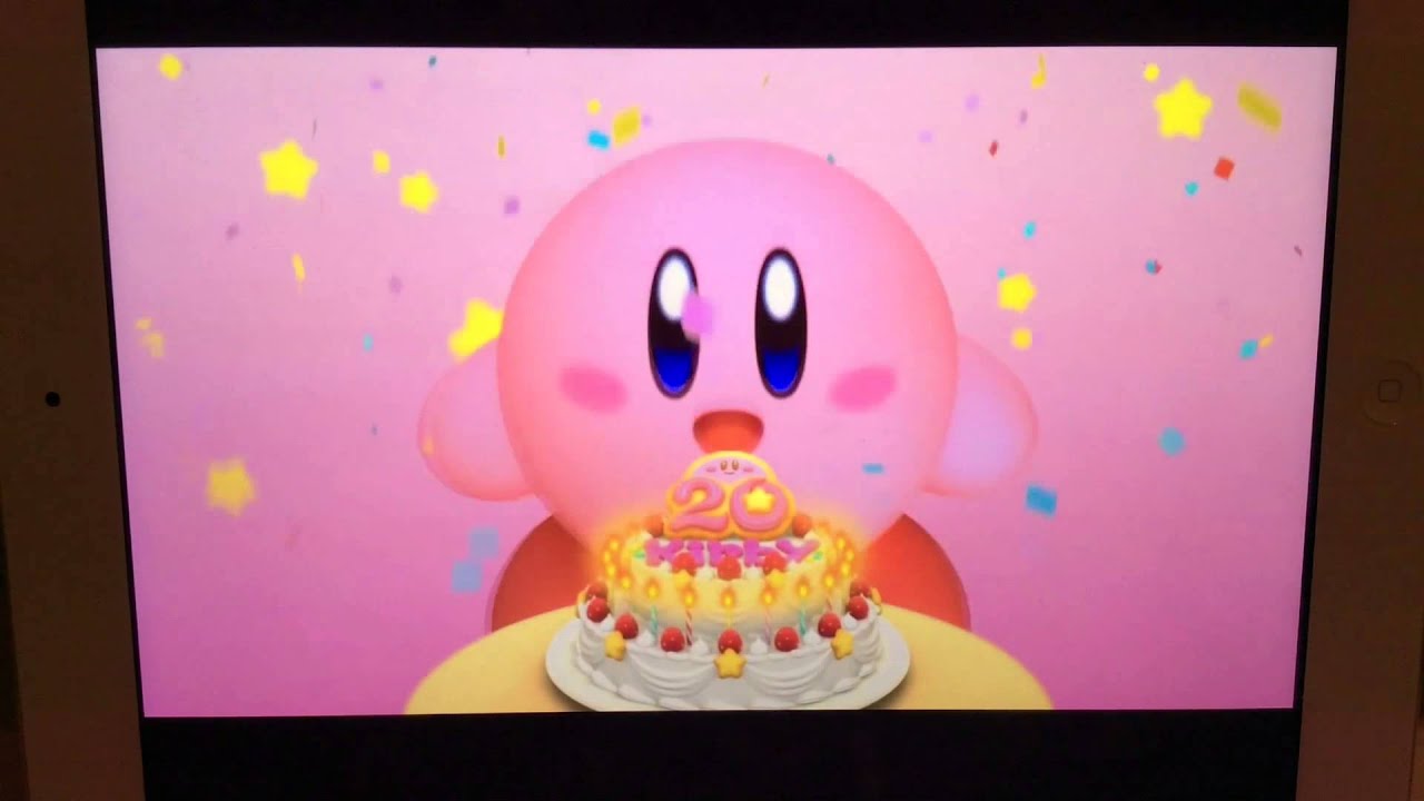 kirby had got a birthday cake youtube