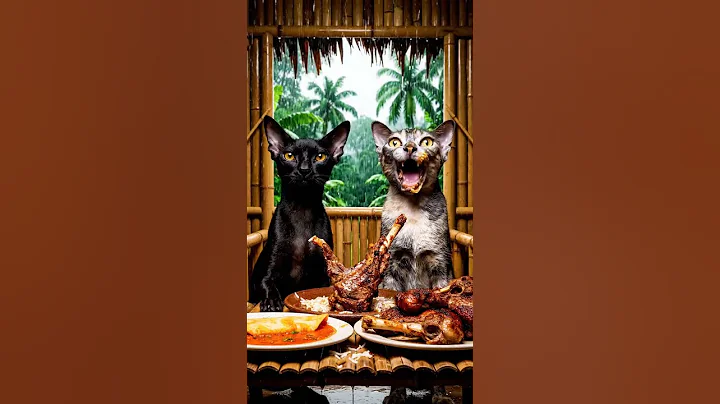 Video 11728121: oriental shorthair, longing, black cat