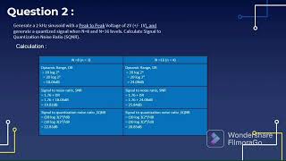 Pulse Code Modulation (PCM) - GROUP 6