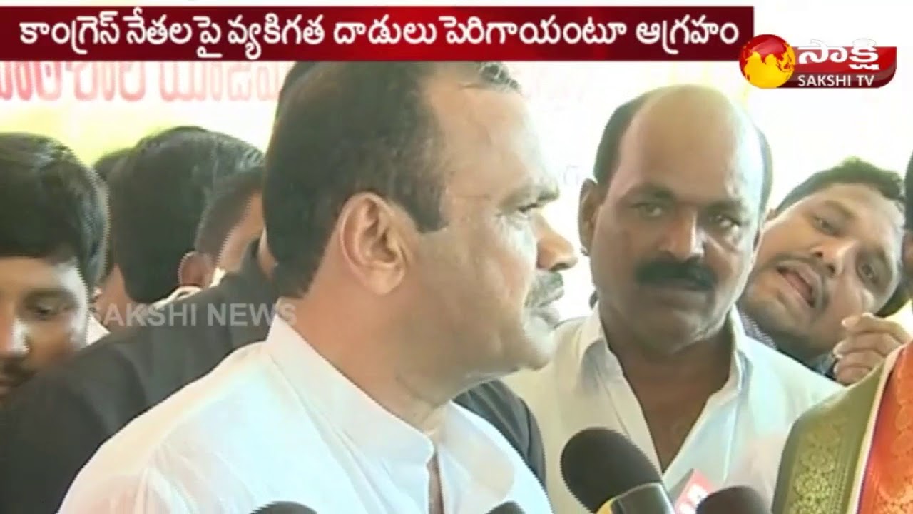 T-Congress MLA Komatireddy Venkat Reddy Fires On CM KCR
