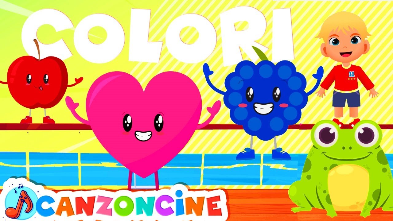 Il Mondo dei Colori ✨ 3 Canzoni Educative sui Colori per Bambini