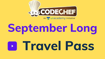 Travel Pass | Codechef September Long 2021 | Hint Video | Logic with Explanation