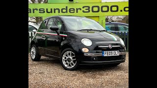 FIAT 5001.2 500 Sport MultiJet 3dr 2009 • 145,000 miles • Diesel • Manual
