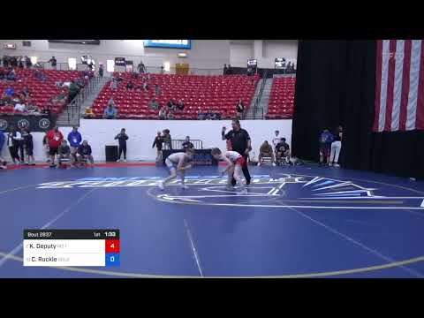 2024 U15 U.S. Open: Kooper Deputy vs Cade Ruckle: 38 kg 5th Place Bout @usawrestling