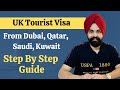 Arab Countries to UK Tourist Visa Process Step By Step Process