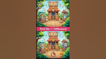 🦁 Can You Spot the 5 Differences at the Zoo? 🐘 | Fun “Find the Difference” Game for Kids