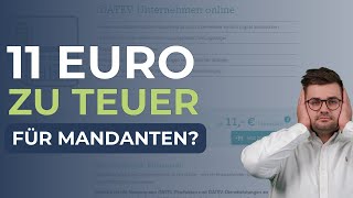 Ist DATEV Unternehmen Online das Geld Wert auch für kleine Mandanten