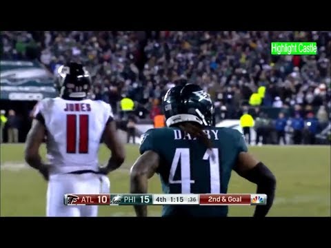 Julio Jones vs Ronald Darby & Jalen Mills (2017 NFC Divisional) | WR vs CB Matchup