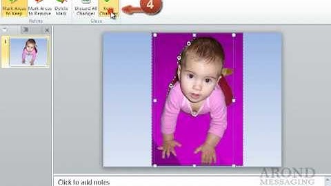Using PowerPoint 2010 - Remove the Background from a Picture