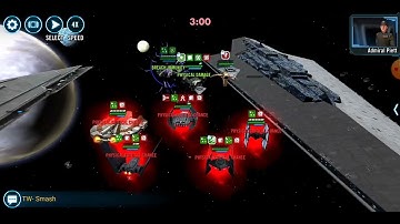 [TW fleet] Finalizer (Shuttle, Silencer, Echelon) vs. tanky Executor: 21 banners
