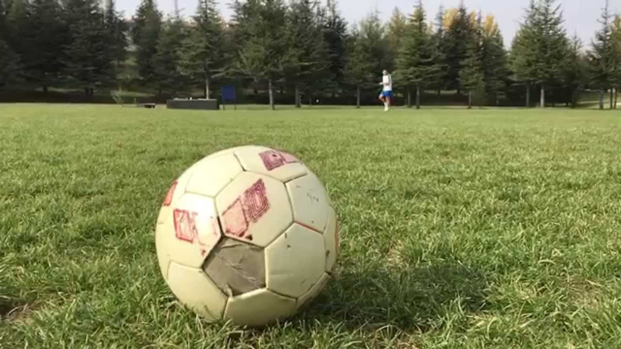 Slow motion Football Kicking YouTube