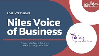 Niles Voice of Business with Viking Gymnastics