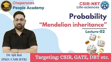 Probability in Mendelian Inheritance | Imp for Part A | By Dr. Ajit Rai | CSIR NET Life Sciences