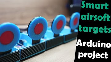 Smart airsoft targets – You Won’t Believe How They Work! Arduino project