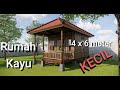 Rumah Kayu 4 x 6 meter, Kang Dayat "Mebel Cirebon"