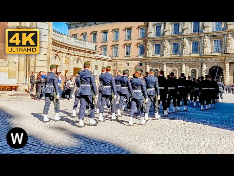 Video: Stockholm, İsveç'te Muhafızların Değiştirilmesi