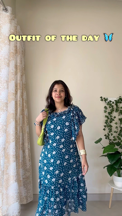 Outfit of the day 🦋👗#style #fashion #ootd #youtubeshorts #haul #aesthetic #dress