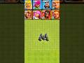 Normal Troops+Super Troops Vs Hidden Tesla #clashofclans #shorts #coc #shortsfeed #viralshorts