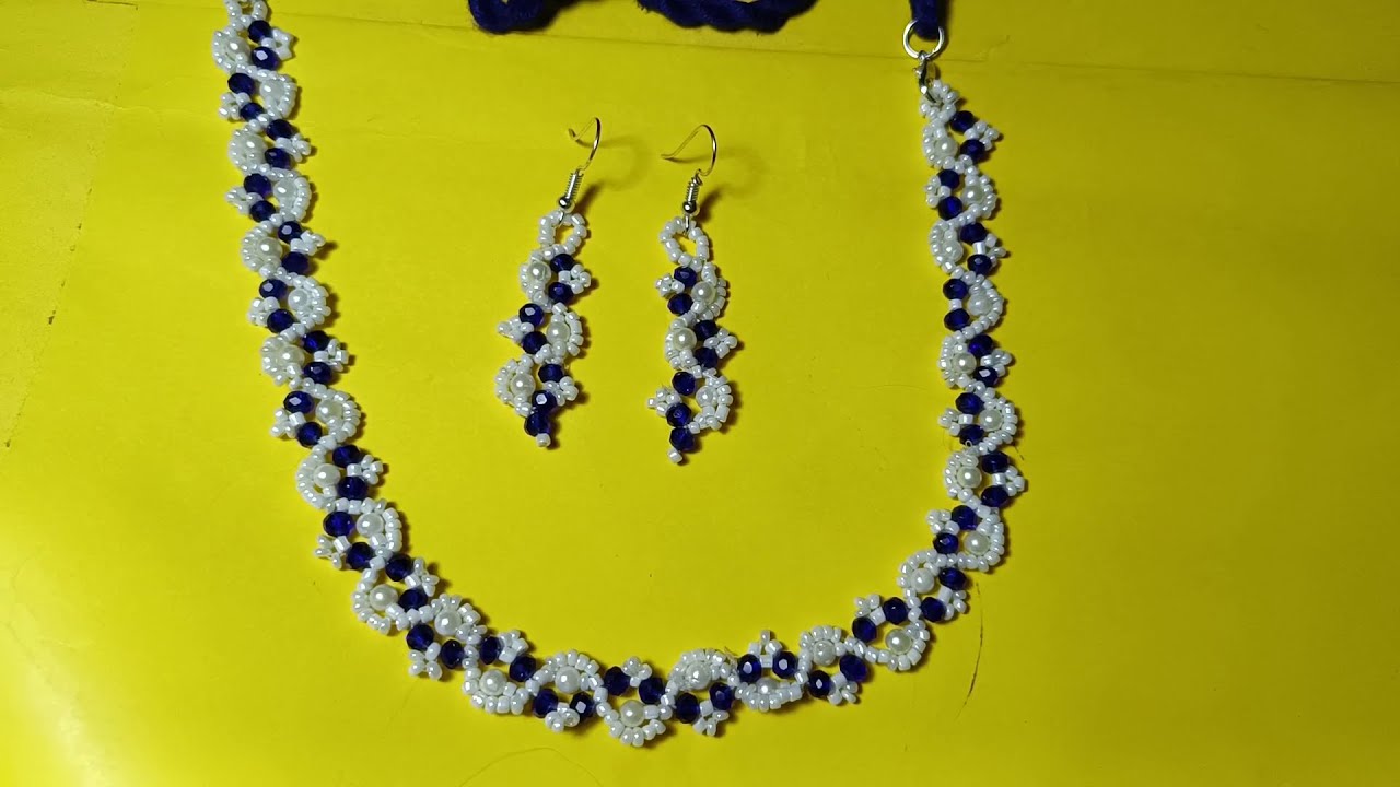 DIY Earring and Necklace making Handmade Earring and Necklace Fancy