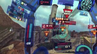 戦場の絆 4vs4 MT νガンダム