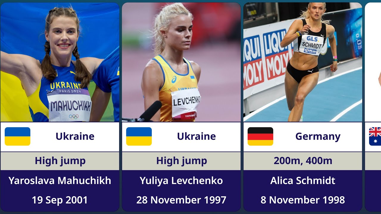 queens of athletics, who is the most beautiful?