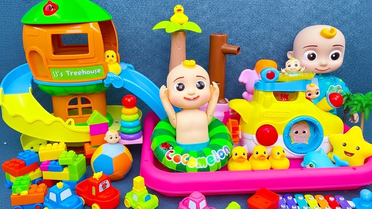 18 Minutes Satisfying with Unboxing COCOMELON Collection, Pinkfong Ambulance Playset Collection ASMR