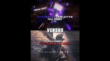 Wither Storm UTTM vs Godzilla in hell ||#skibiditoilet #godzilla #wis #edit #fyp