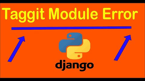 ImportError: No module named taggit.managers