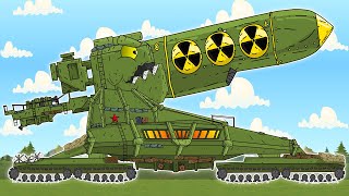 Nuclear Super Dorian  Cartoons about tanks