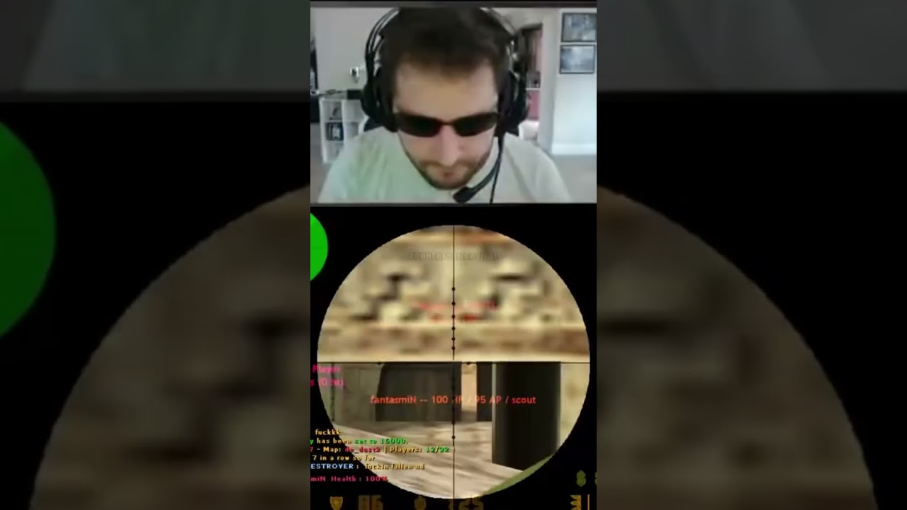 PROFESSOR FALLEN DANDO AULA NO CS 1.6 !! 