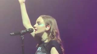 CHVRCHES Full Show - Orpheum Boston 10/20/2018 - 1 cam, just me filming - audio not great - 4k hd