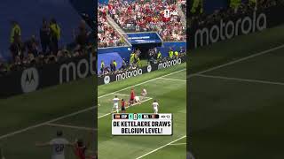 Charles De Ketelaere scores and Belgium draws level with Spain in Los Angeles 🇧🇪