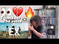Tomson the voice  ex official music reaction  chris hoza