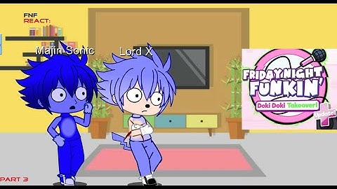 FNF Mod React: Doki doki takeover plus (part 3) (not mine)
